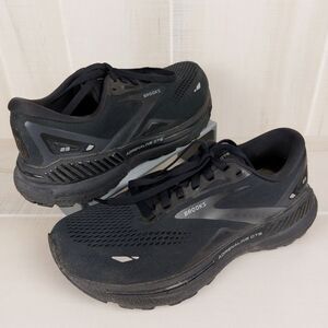 Brooks Adrenaline GTS 23 Women's 8EE Black Athletic Running Shoes 12003812E020